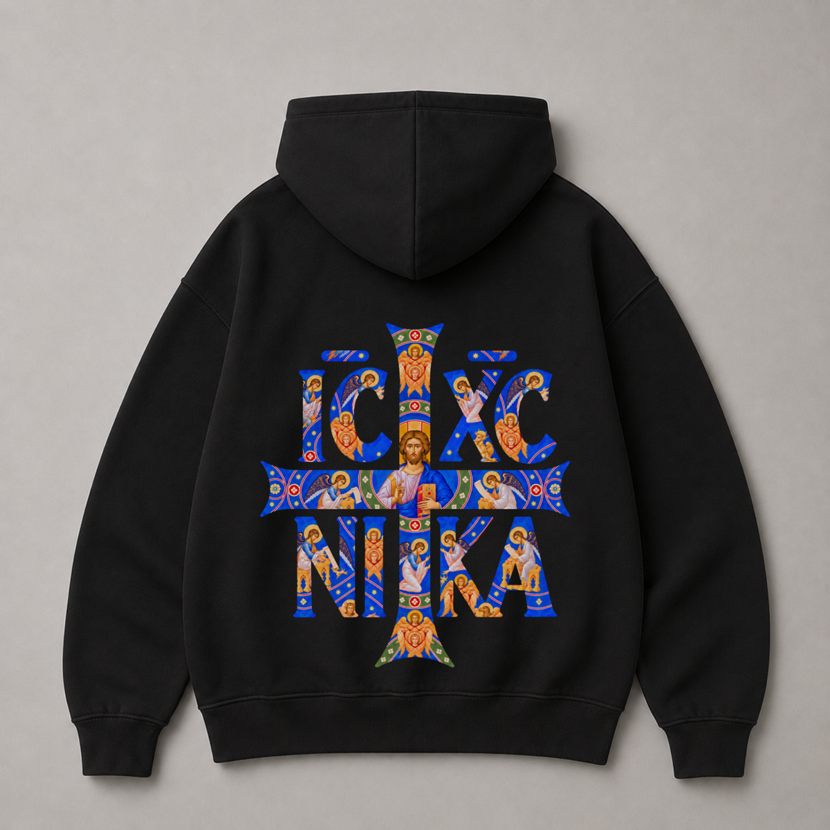 "IC XC NIKA" OVERSIZED HOODIE