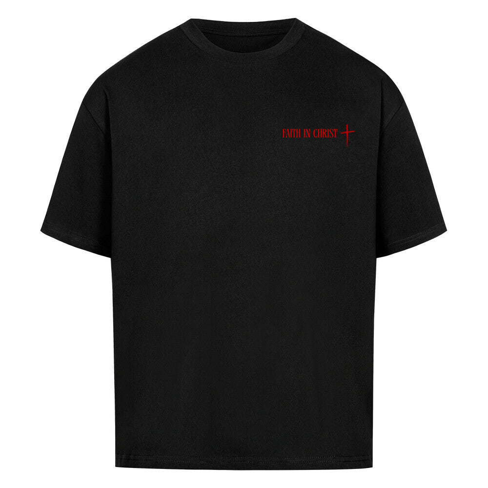 "FAITH IN CHRIST" OVERSIZED SHIRT