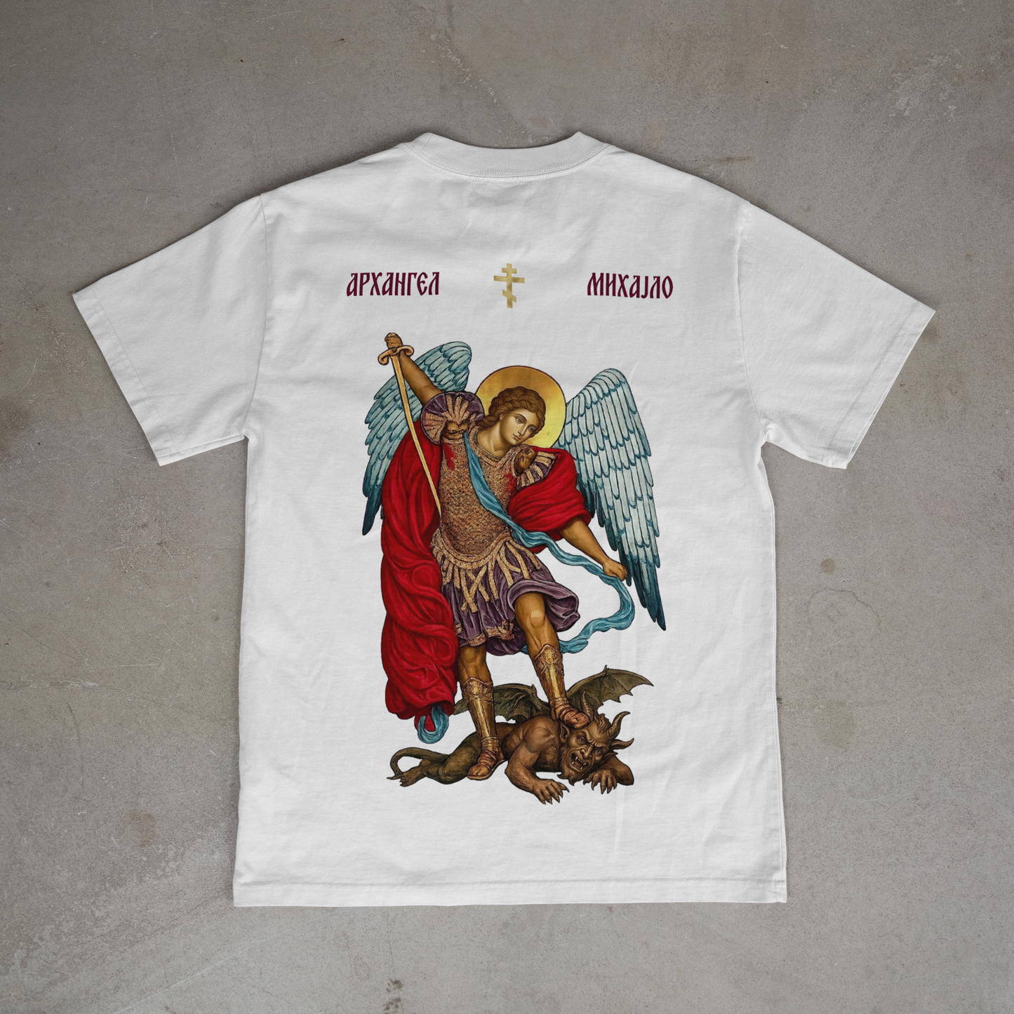 "PRINCE OF ANGELS" OVERSIZED SHIRT