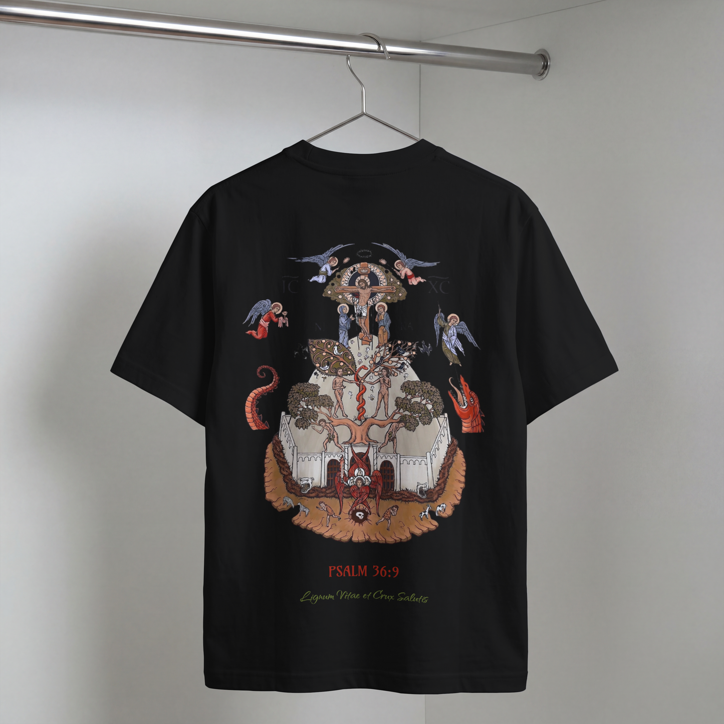 "ETERNAL LIGHT" OVERSIZED SHIRT