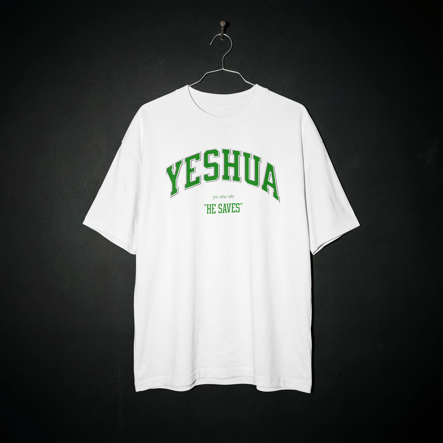 "YESHUA" OVERSIZED SHIRT
