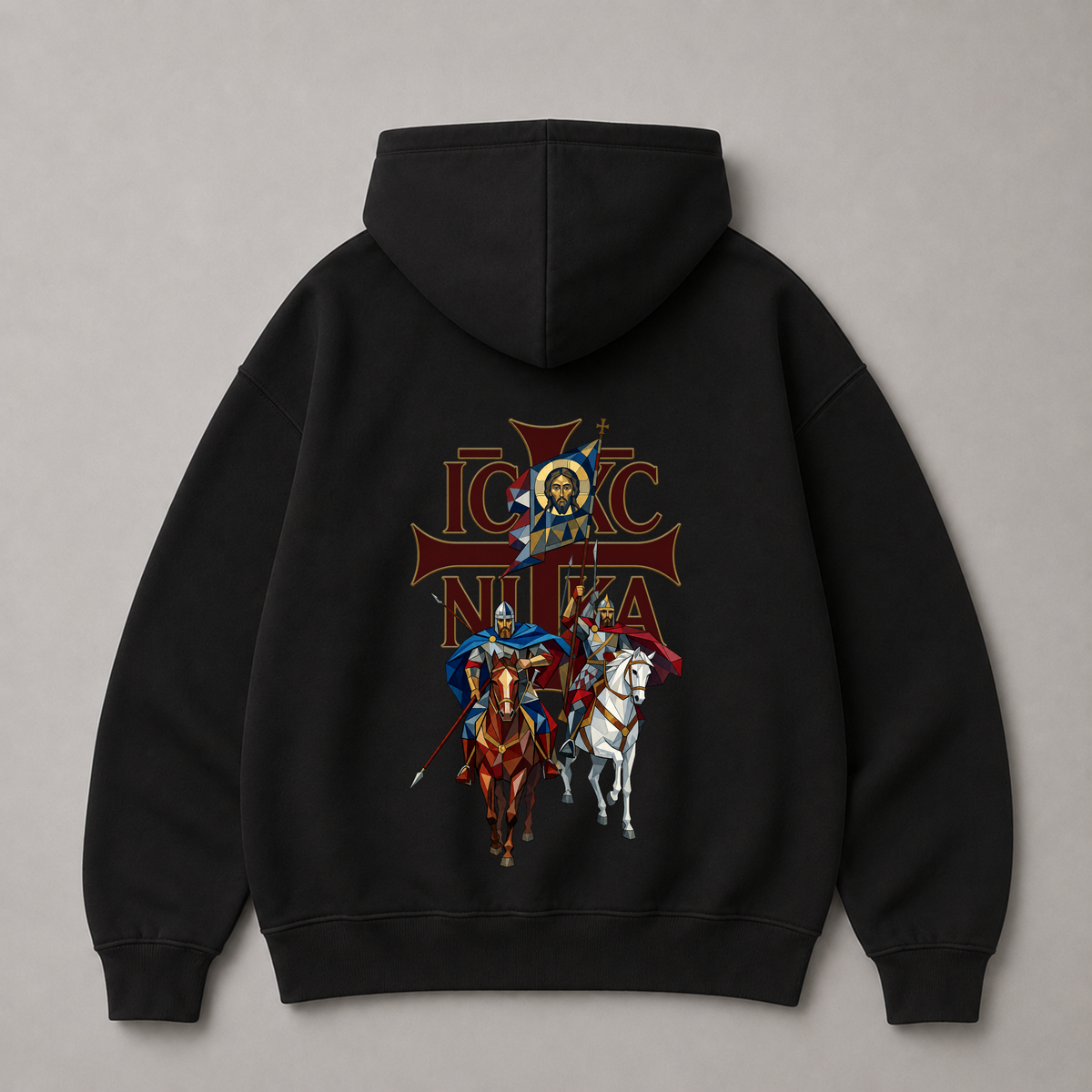 “INVICTUS” OVERSIZED HOODIE