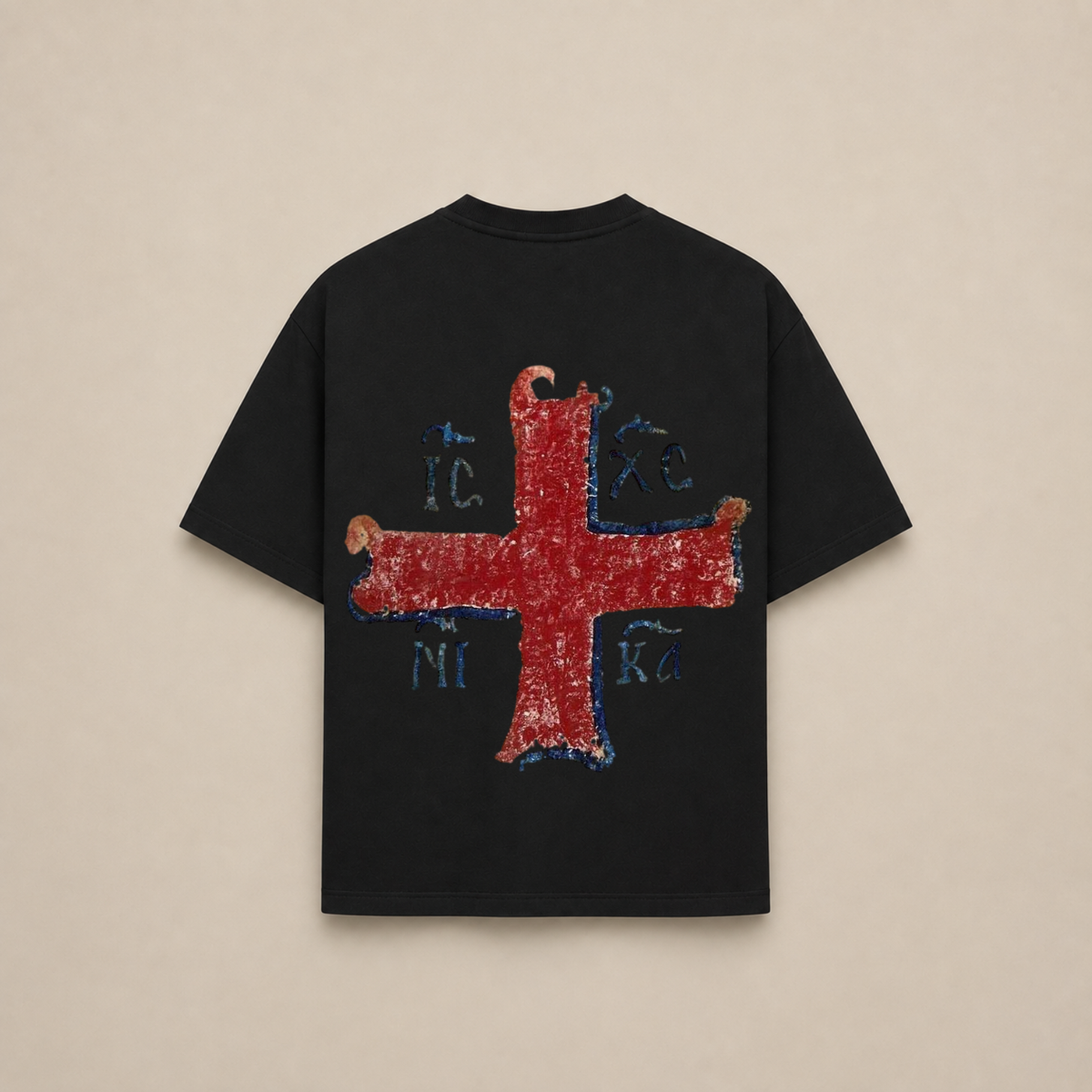 "NIKA RED" OVERSIZED SHIRT