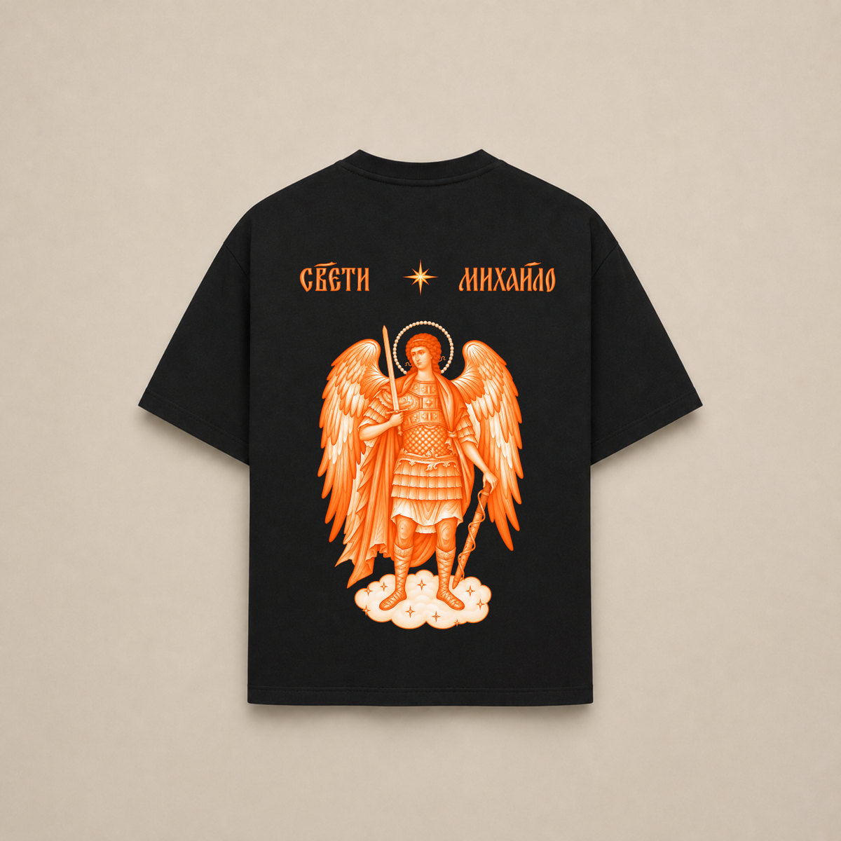 “ARCHANGEL MICHAEL - FAITH“ OVERSIZED SHIRT