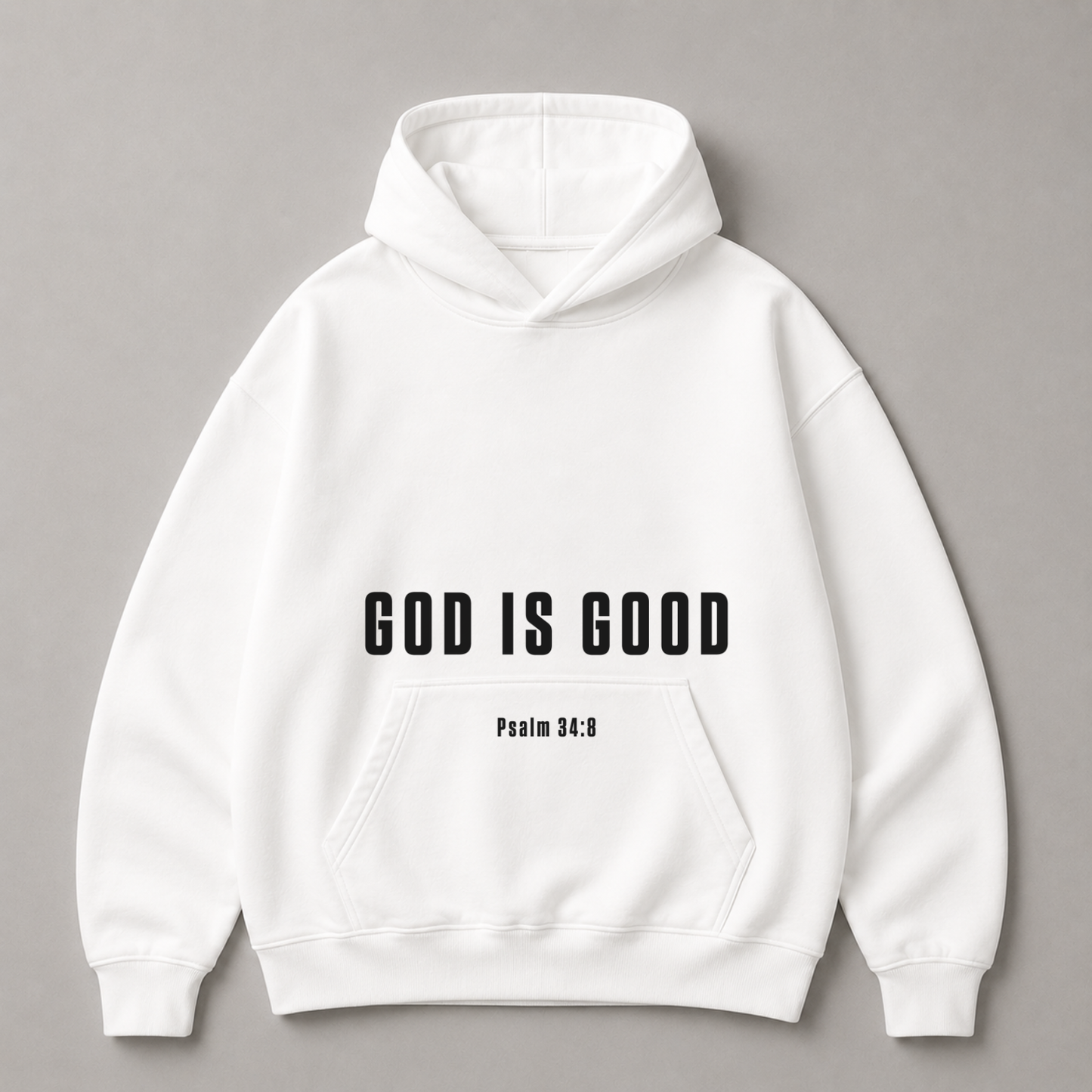 "GOD IS GOOD" OVERSIZED HOODIE