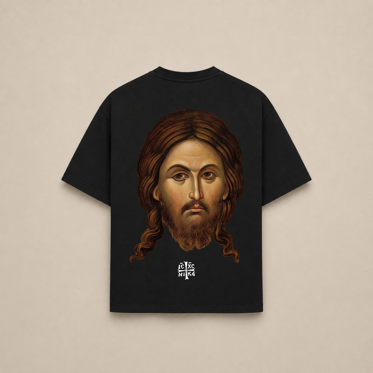 "JESUS FACE" OVERSIZED SHIRT