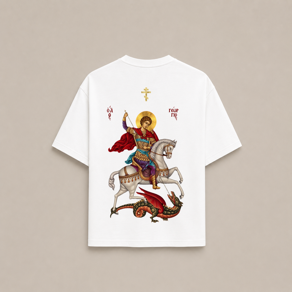 “SAINT GEORGE – DRAGON SLAYER“ OVERSIZED SHIRT