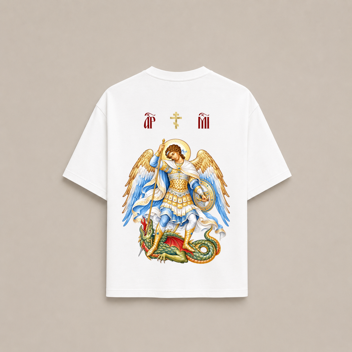 “HEAVEN’S WARRIOR” OVERSIZED SHIRT