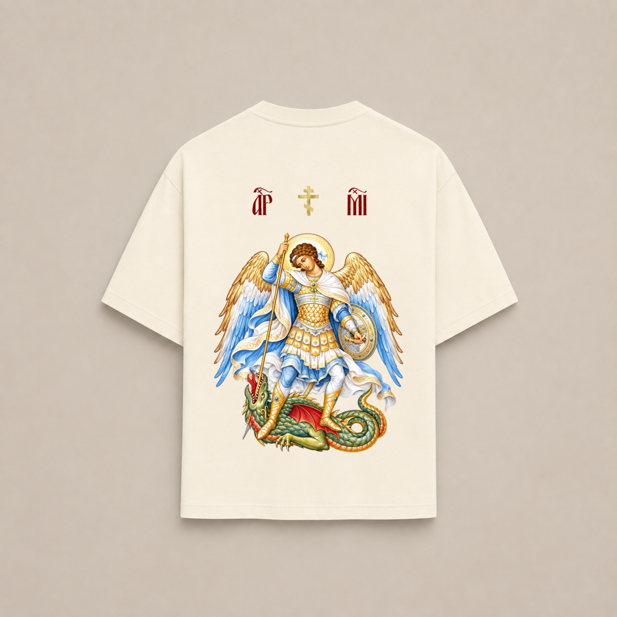 “HEAVEN’S WARRIOR” OVERSIZED SHIRT