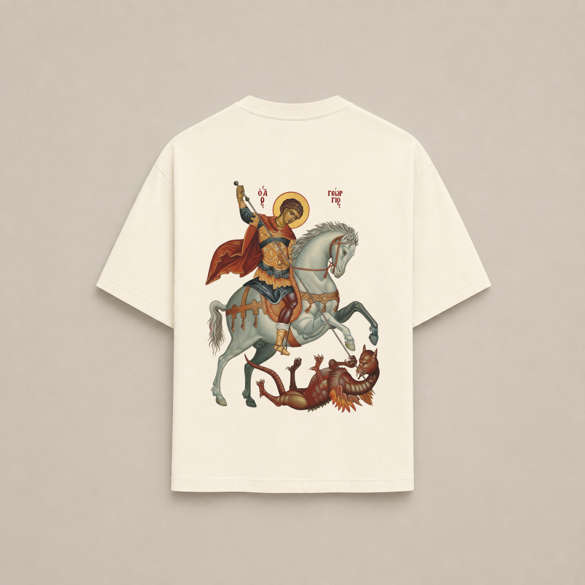 “SAINT GEORGE - THE VICTOR” OVERSIZED SHIRT
