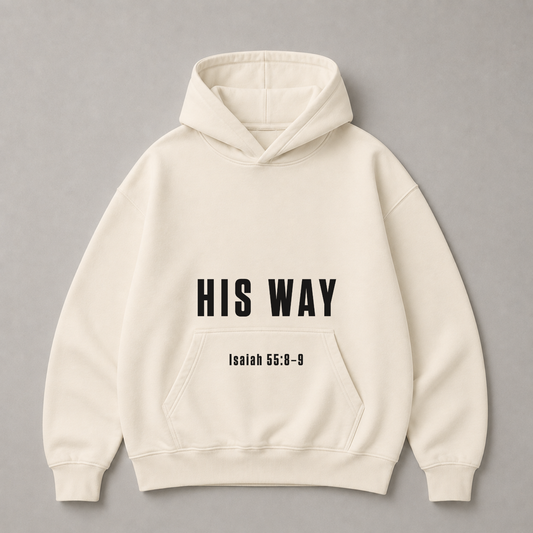 "HIS WAY" OVERSIZED SHIRT