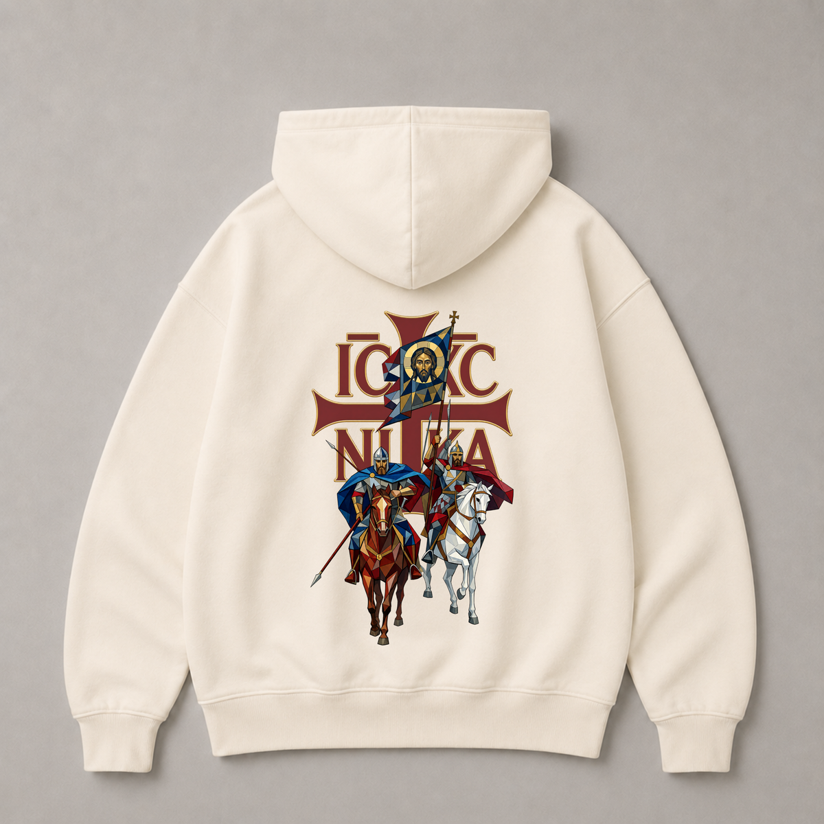 “INVICTUS” OVERSIZED HOODIE