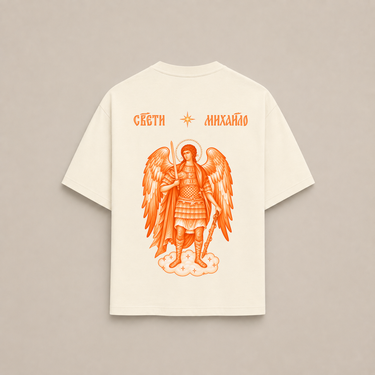 “ARCHANGEL MICHAEL - FAITH“ OVERSIZED SHIRT