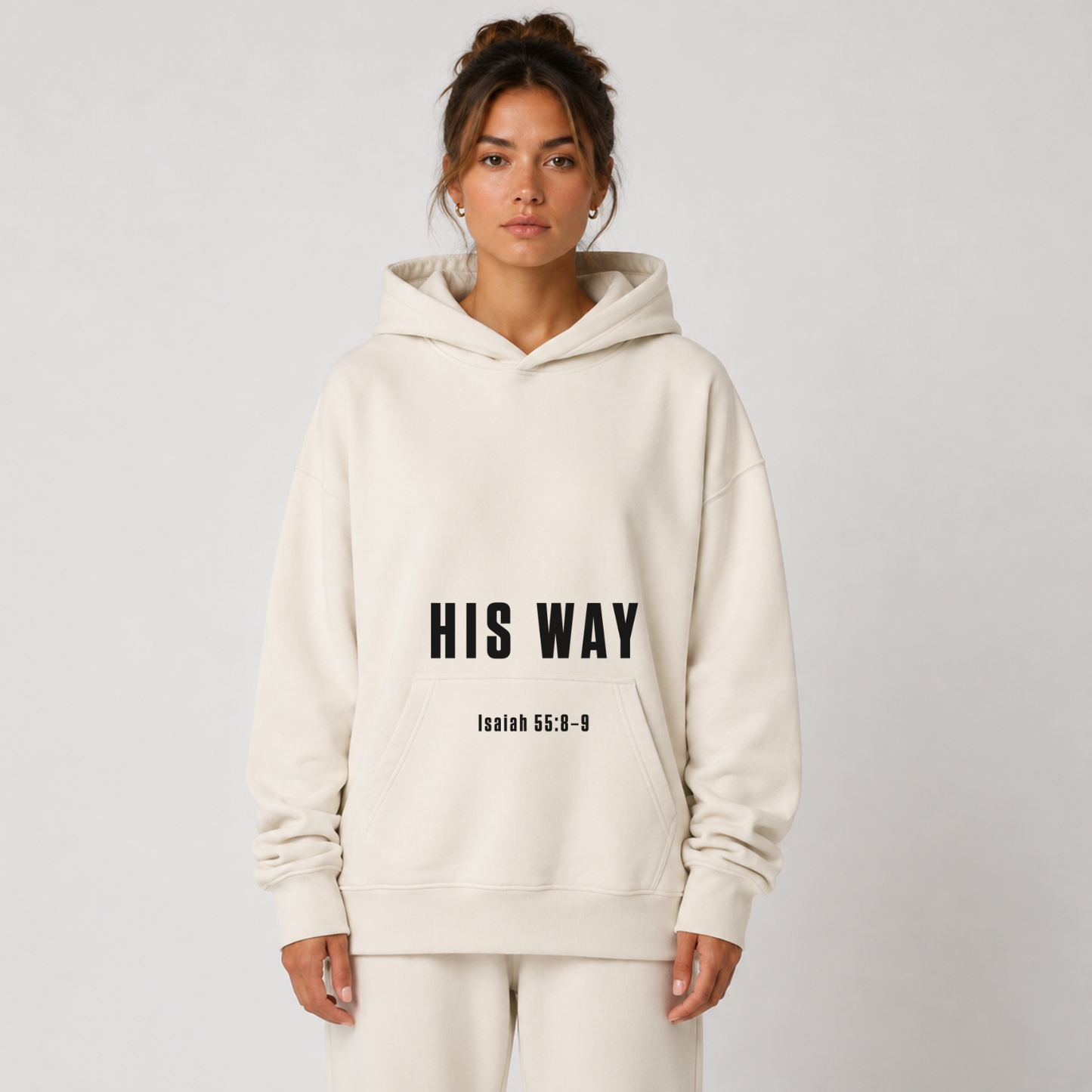 "HIS WAY" OVERSIZED SHIRT