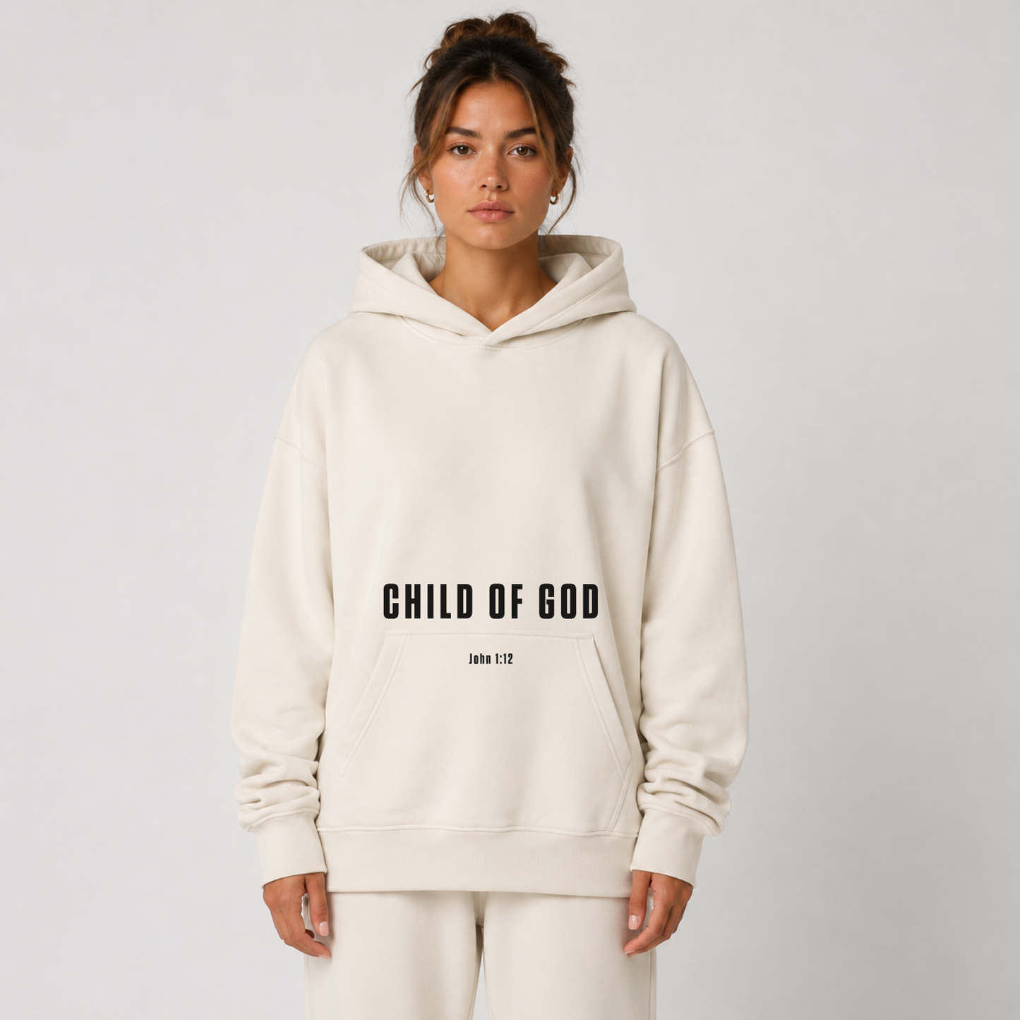 "CHILD OF GOD" OVERSIZED HOODIE