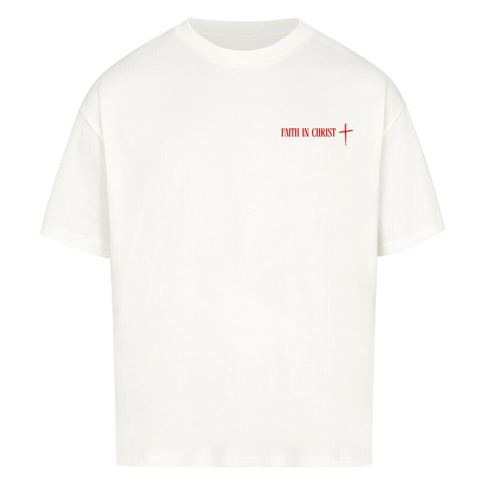 "FAITH IN CHRIST" OVERSIZED SHIRT