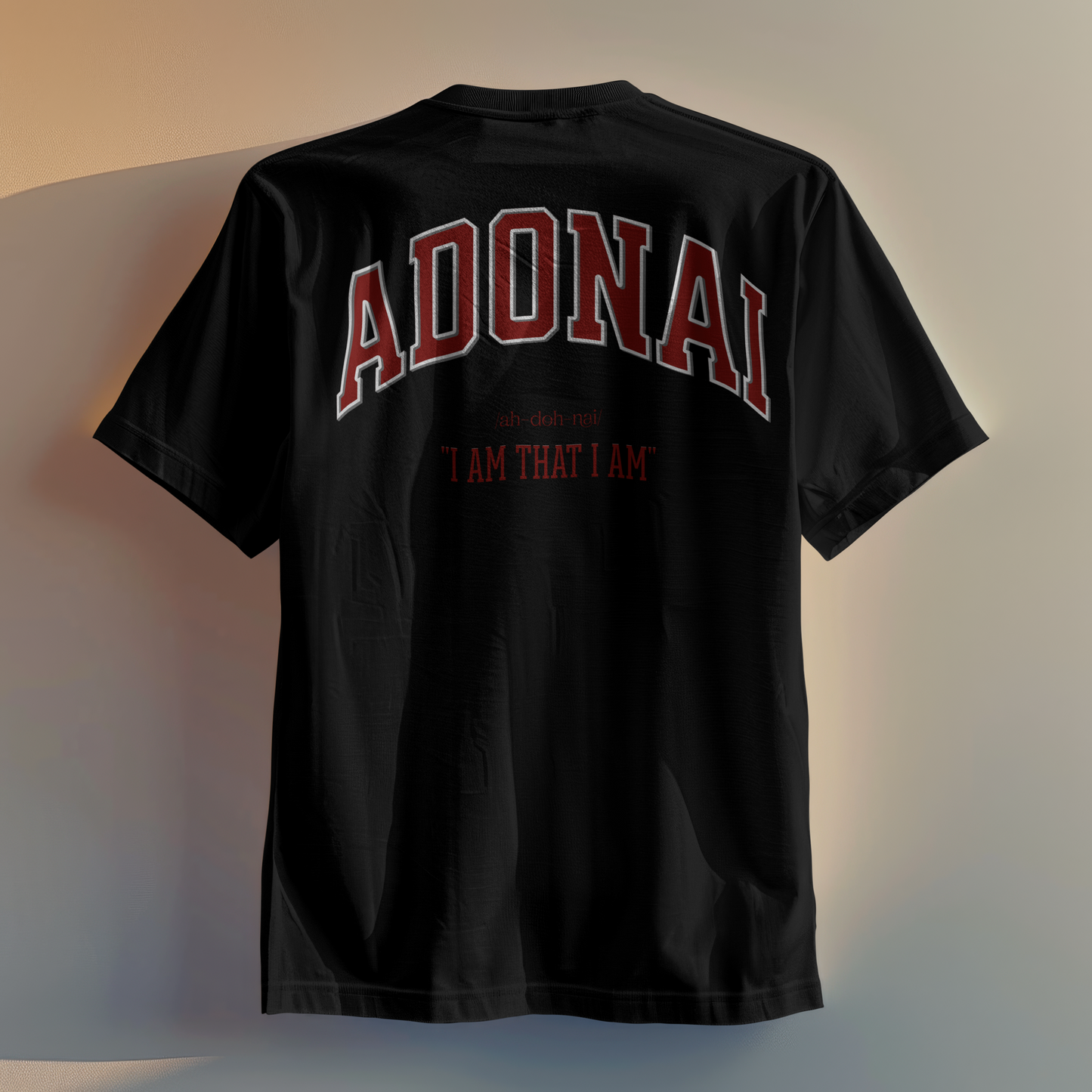 "ADONAI" OVERSIZED SHIRT
