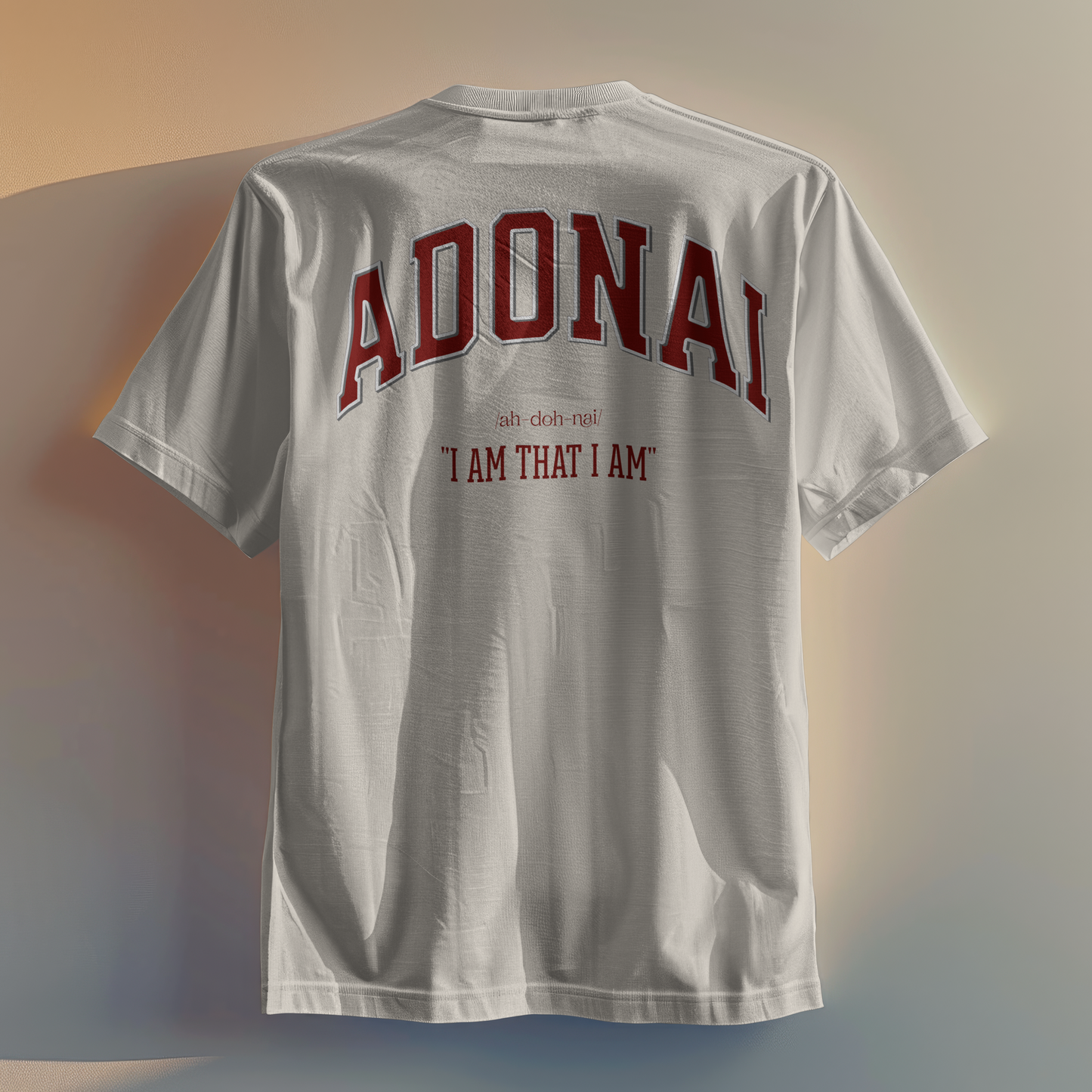 "ADONAI" OVERSIZED SHIRT