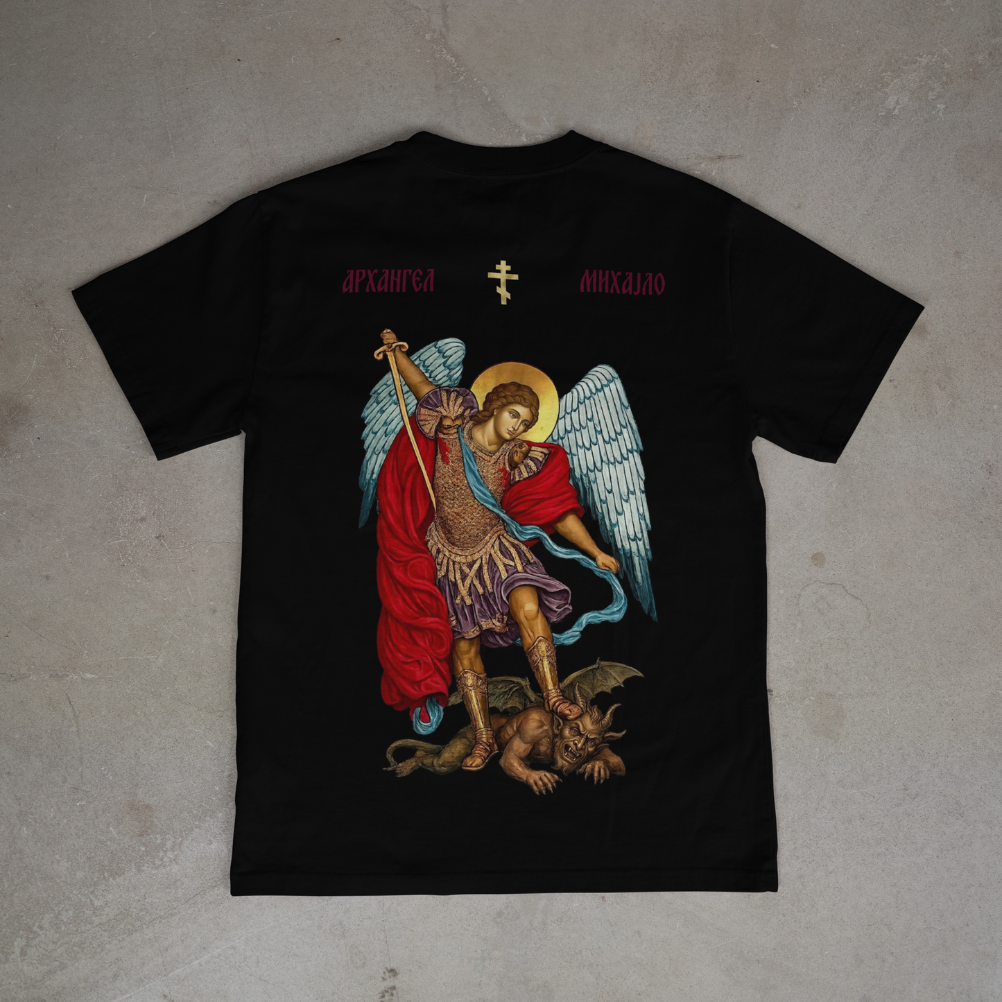 "PRINCE OF ANGELS" OVERSIZED SHIRT
