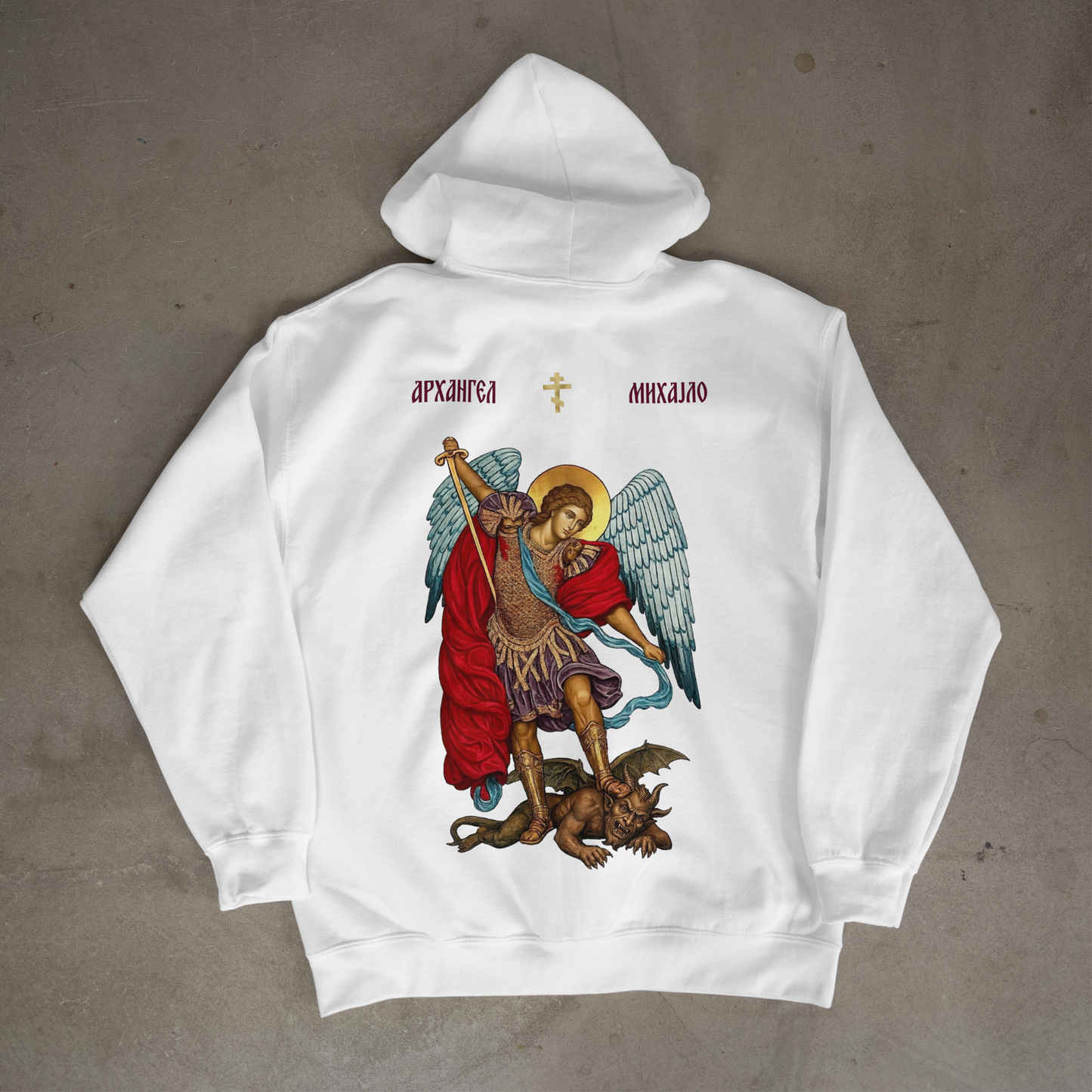 "PRINCE OF ANGELS" OVERSIZED HOODIE