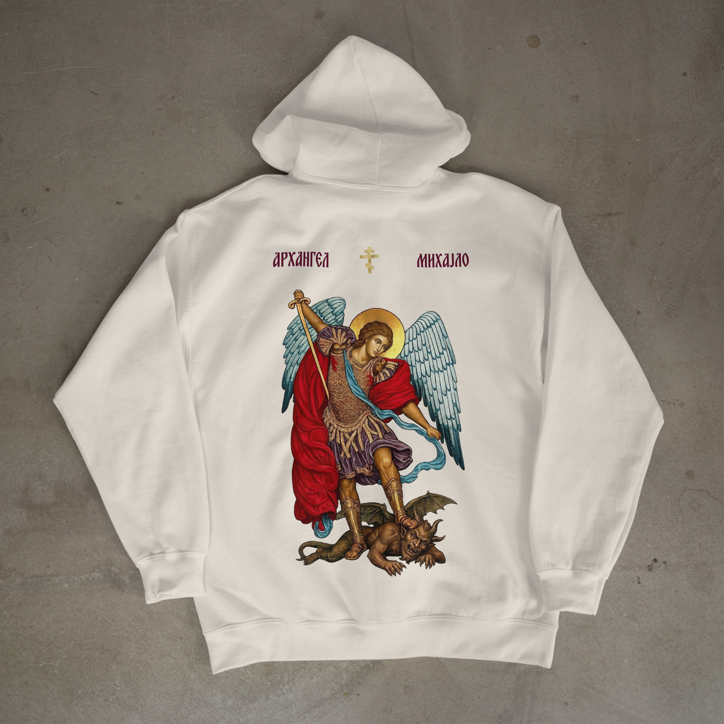 "PRINCE OF ANGELS" OVERSIZED HOODIE