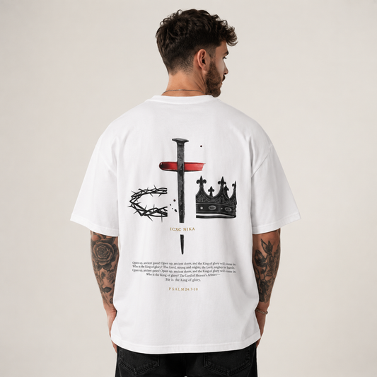 "KING OF GLORY" OVERSIZED SHIRT