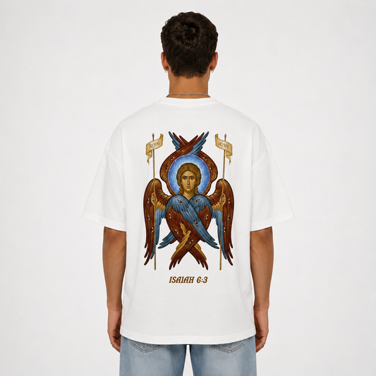 "HOLY" OVERSIZED SHIRT