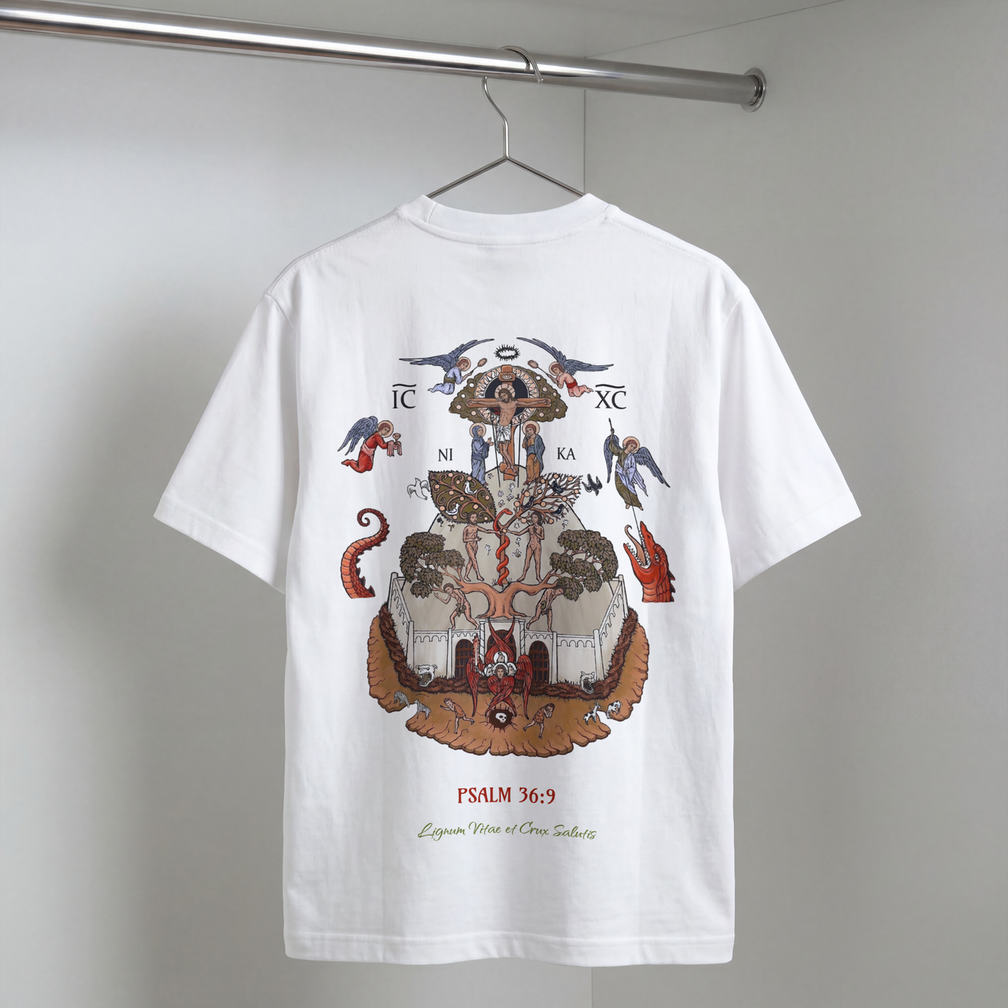 "ETERNAL LIGHT" OVERSIZED SHIRT