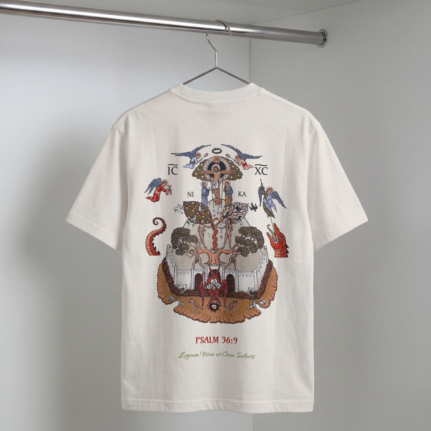 "ETERNAL LIGHT" OVERSIZED SHIRT