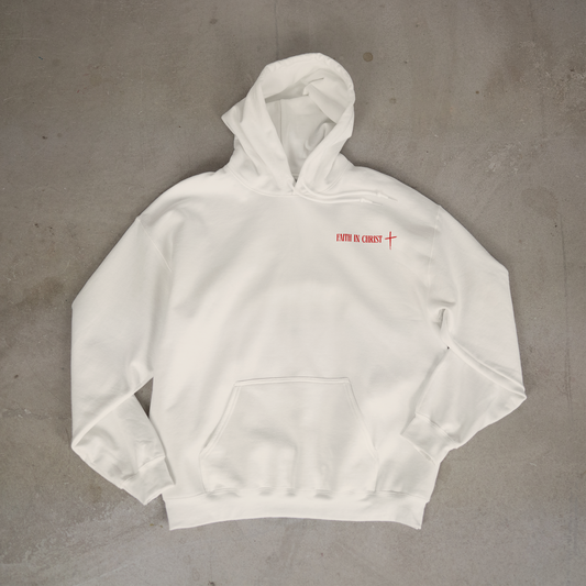 "FAITH IN CHRIST" OVERSIZED HOODIE