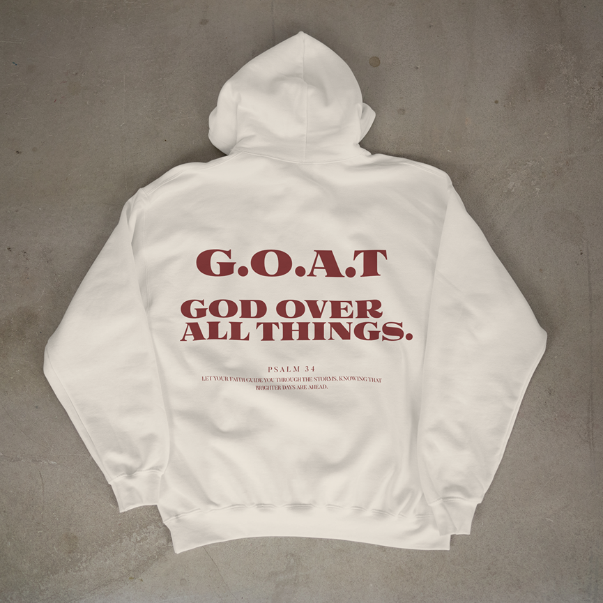 "GOAT" OVERSIZED HOODIE