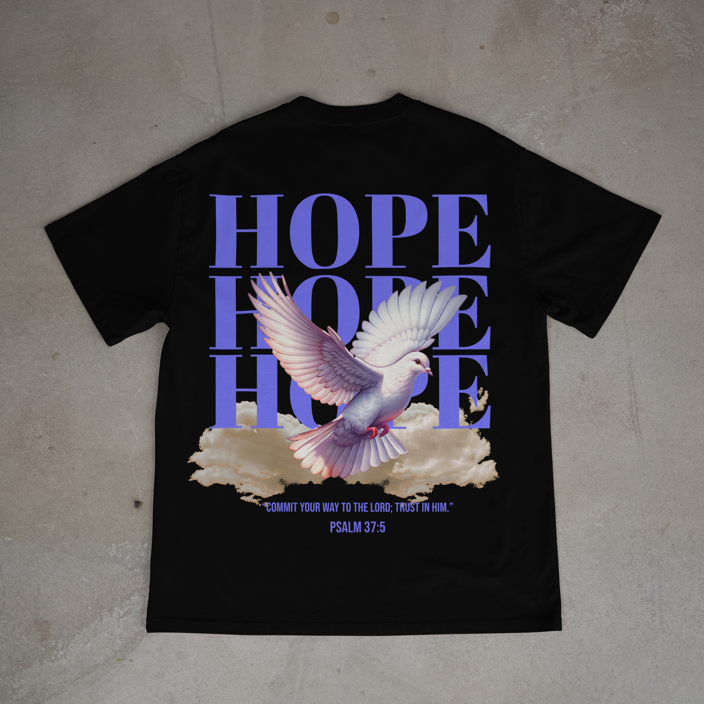 "HOPE" OVERSIZED SHIRT