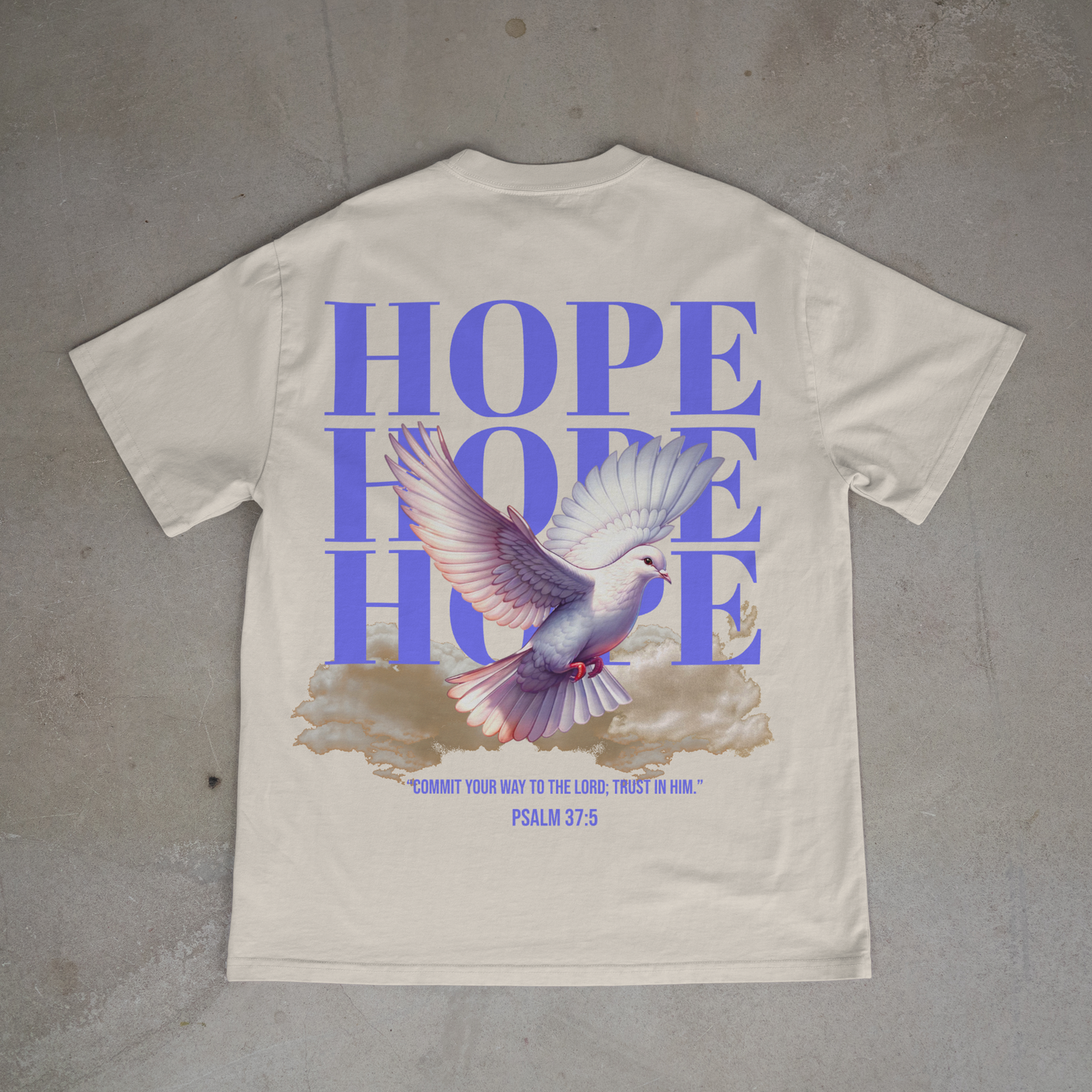 "HOPE" OVERSIZED SHIRT