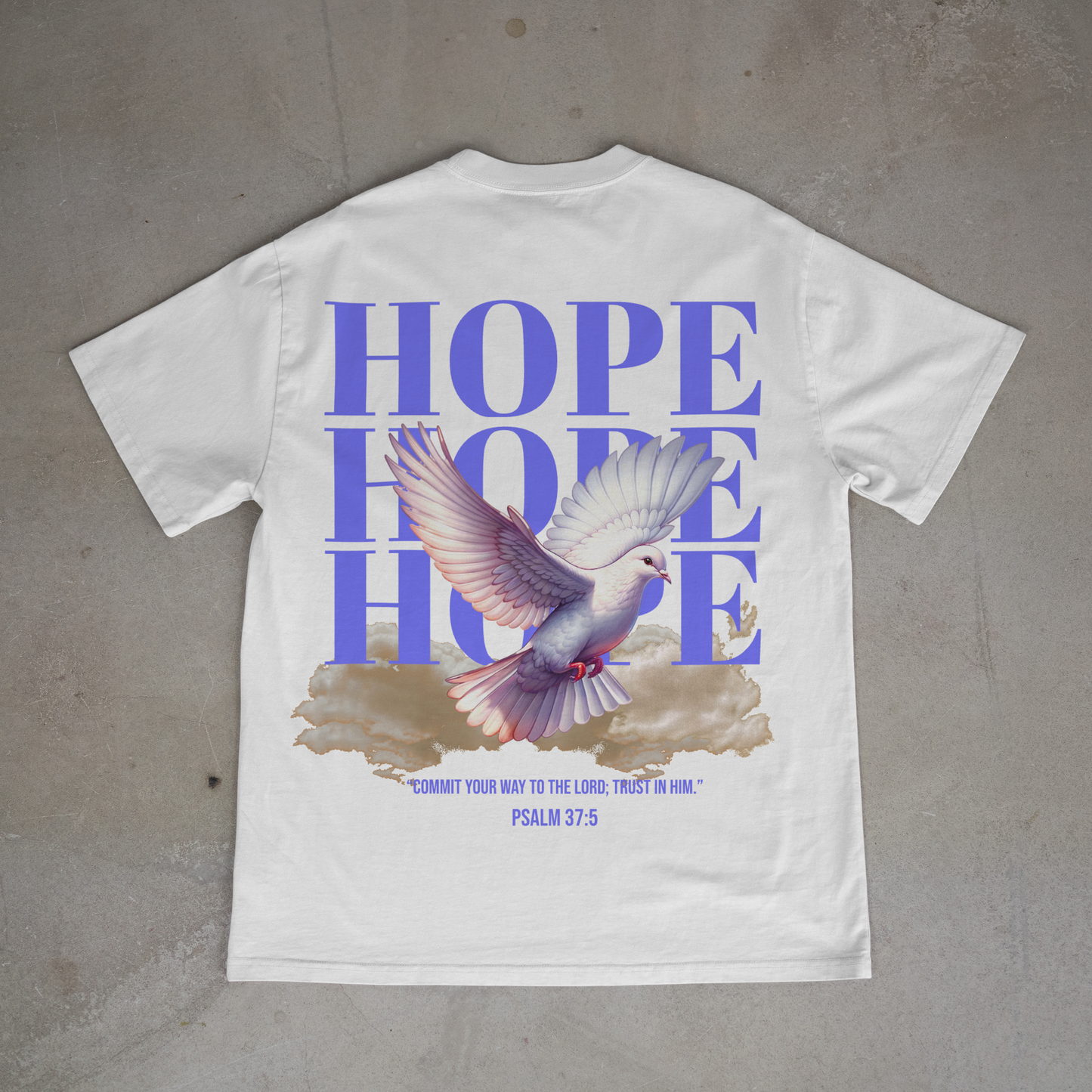 "HOPE" OVERSIZED SHIRT