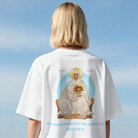 "MOTHER AND SON" OVERSIZED SHIRT