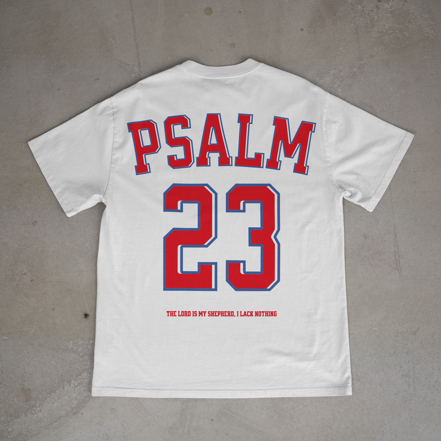 "PSALM 23" OVERSIZED SHIRT