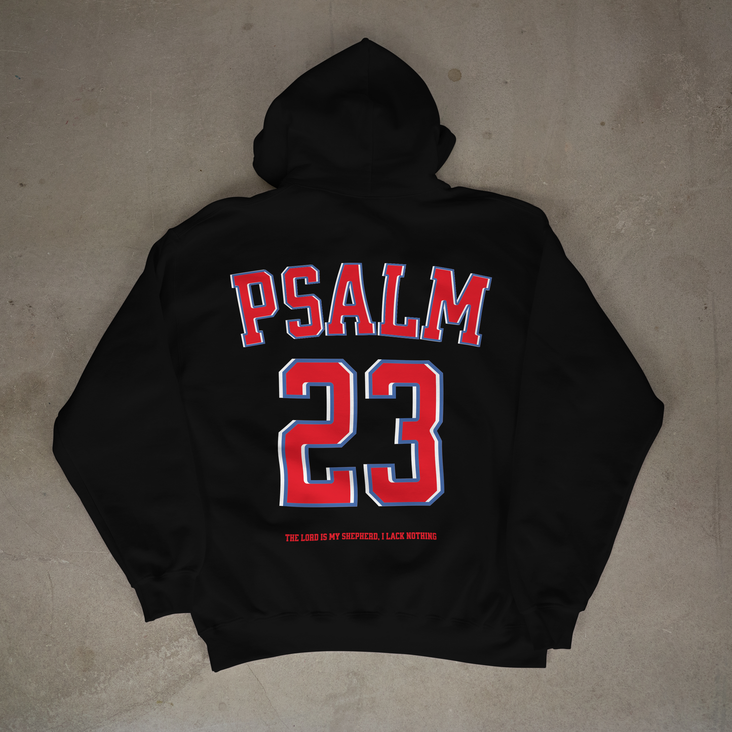 "PSALM 23" OVERSIZED HOODIE