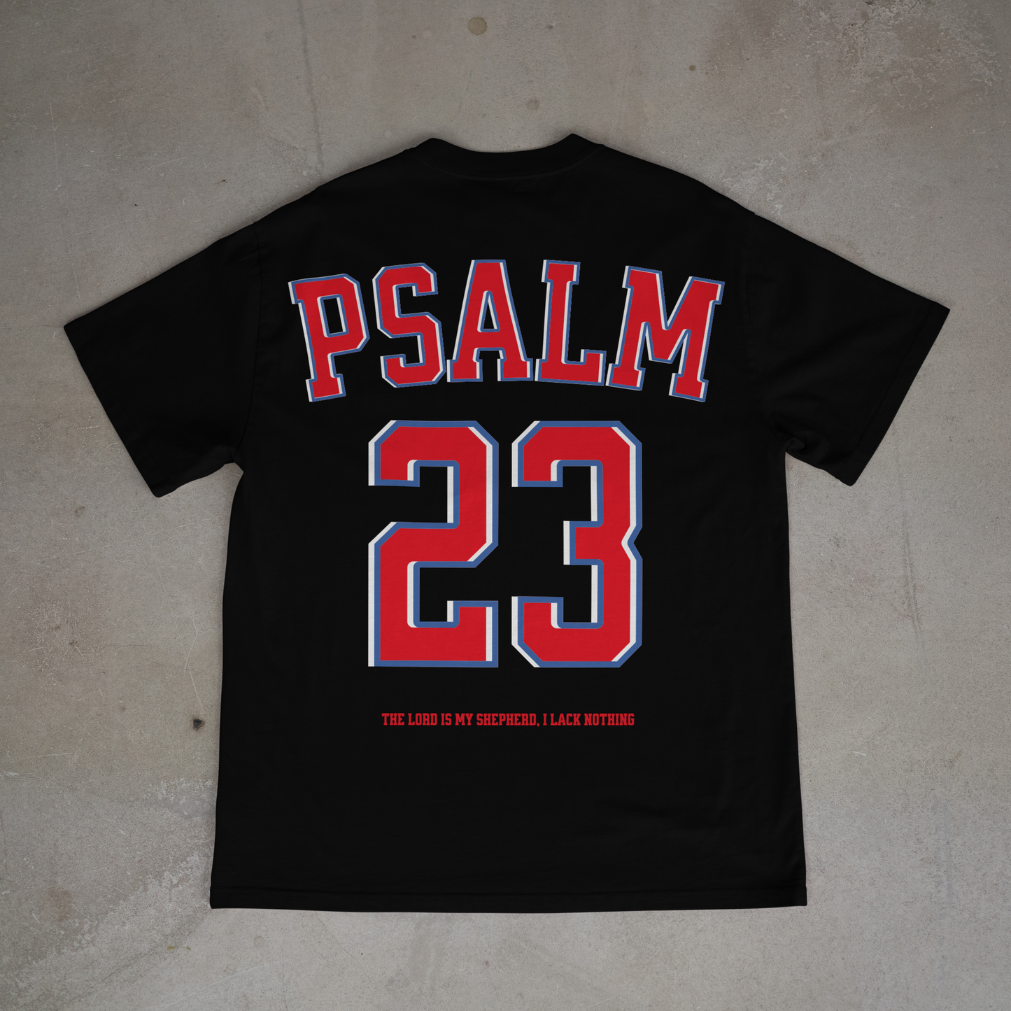 "PSALM 23" OVERSIZED SHIRT