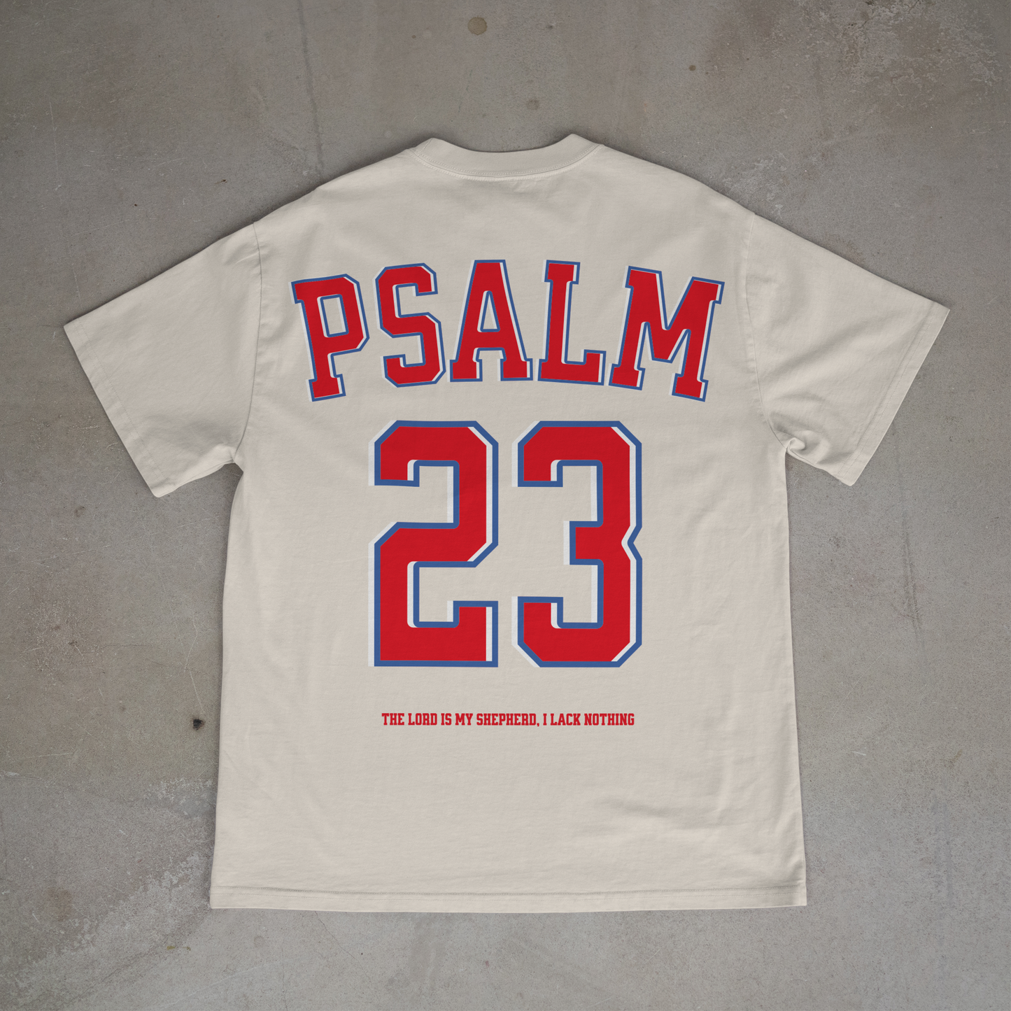 "PSALM 23" OVERSIZED SHIRT