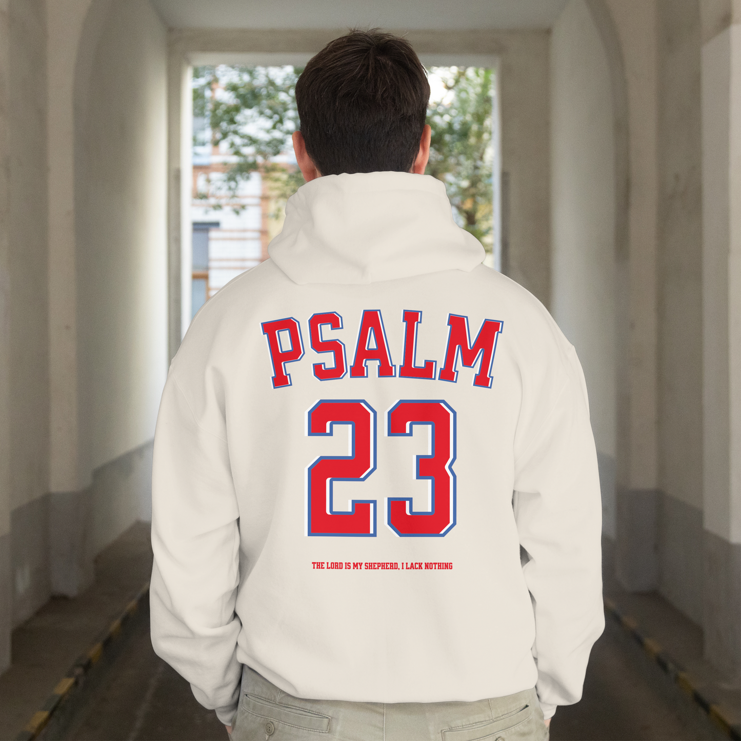 "PSALM 23" OVERSIZED HOODIE