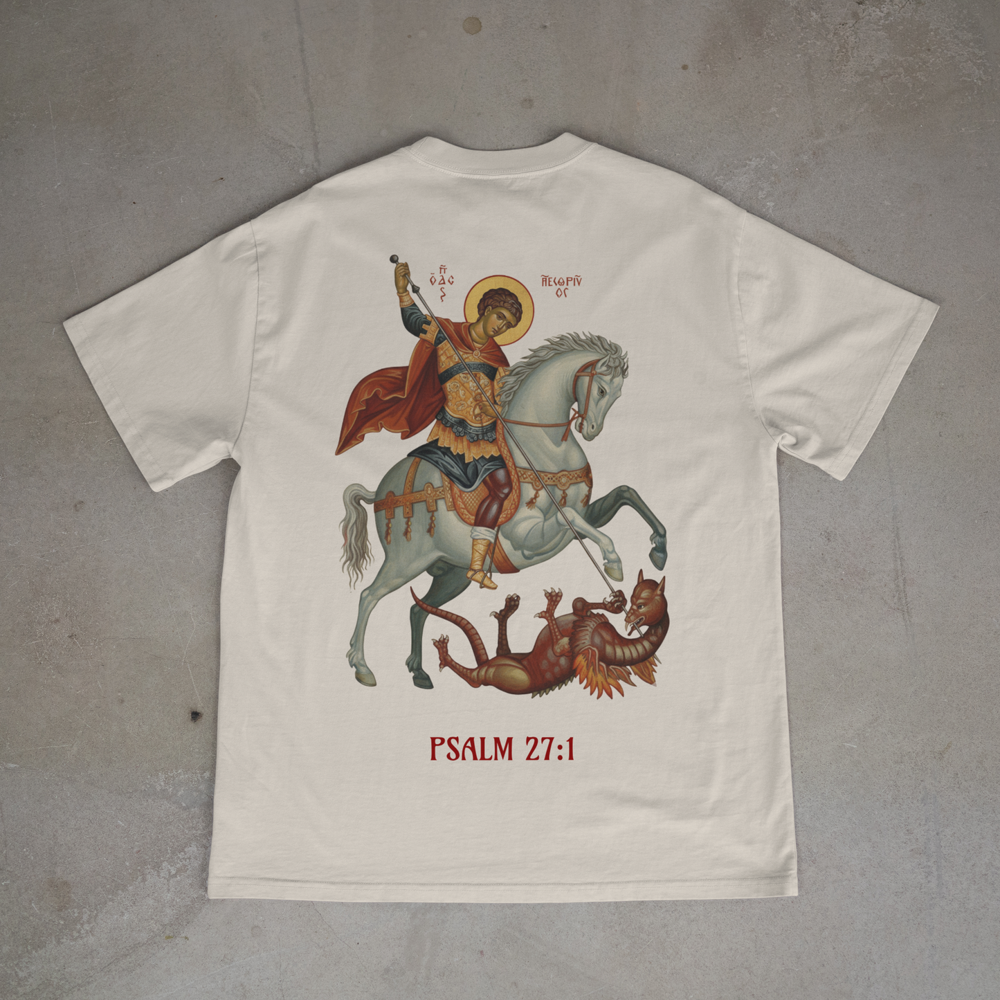 "SAINT GEORGE" OVERSIZED SHIRT