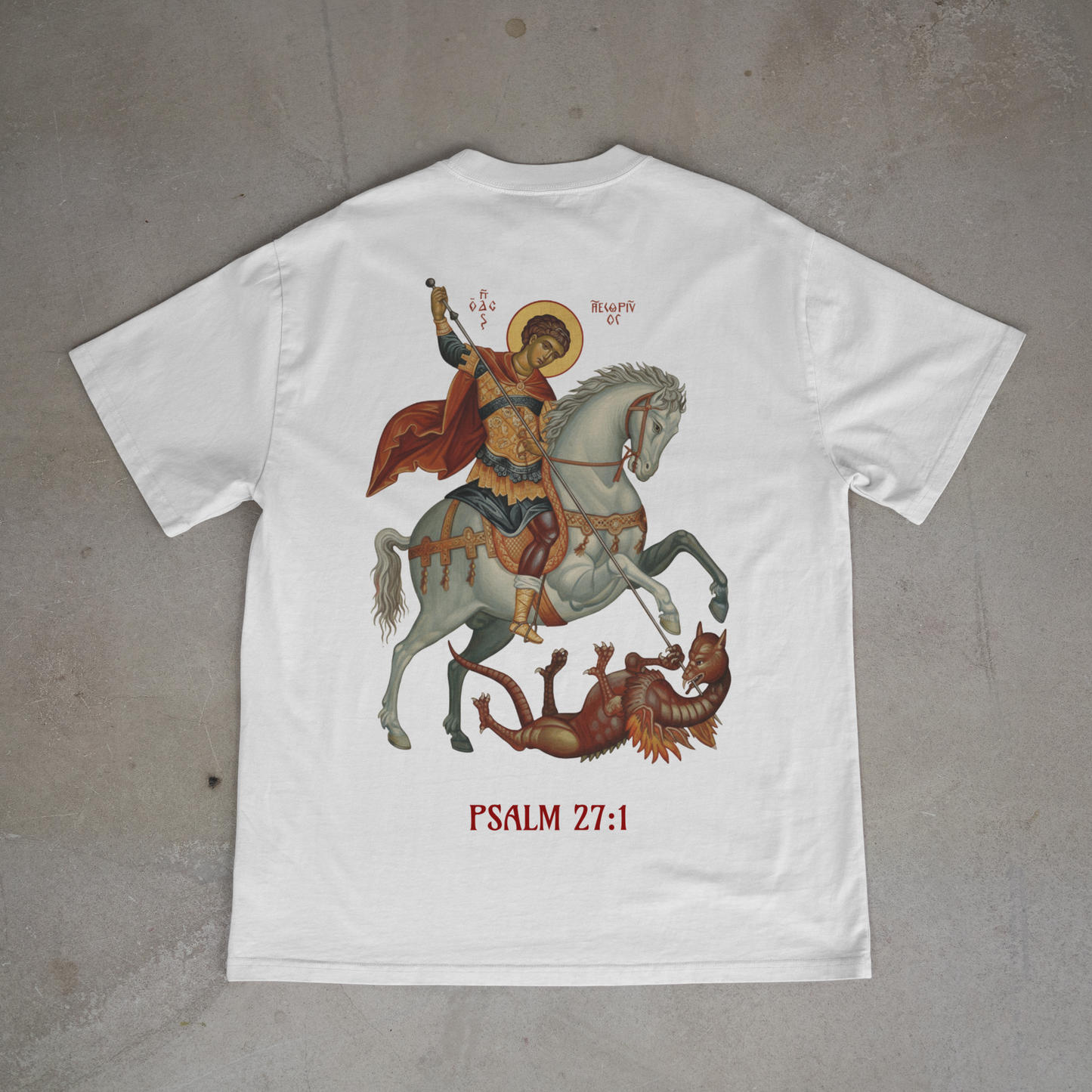 "SAINT GEORGE" OVERSIZED SHIRT