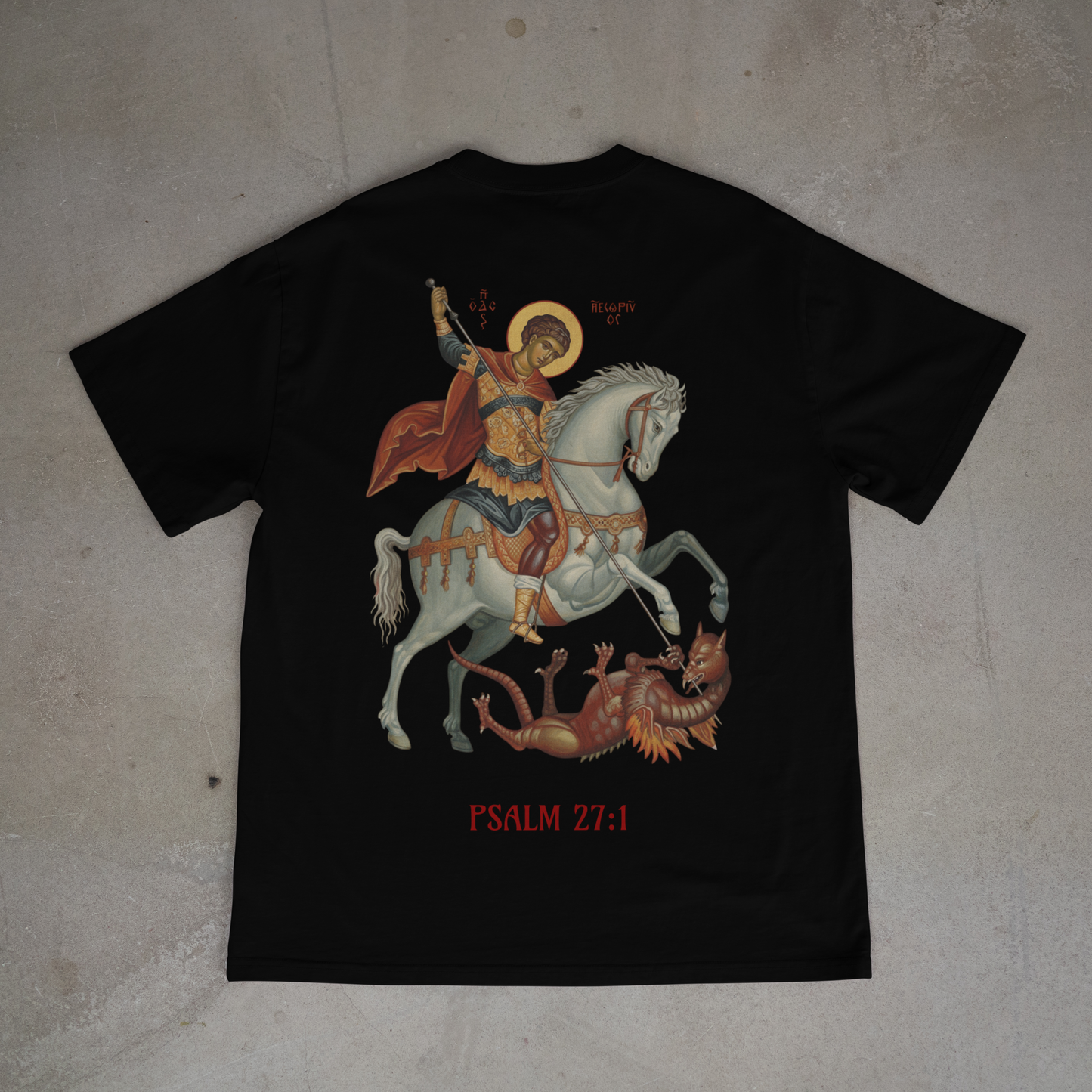 "SAINT GEORGE" OVERSIZED SHIRT