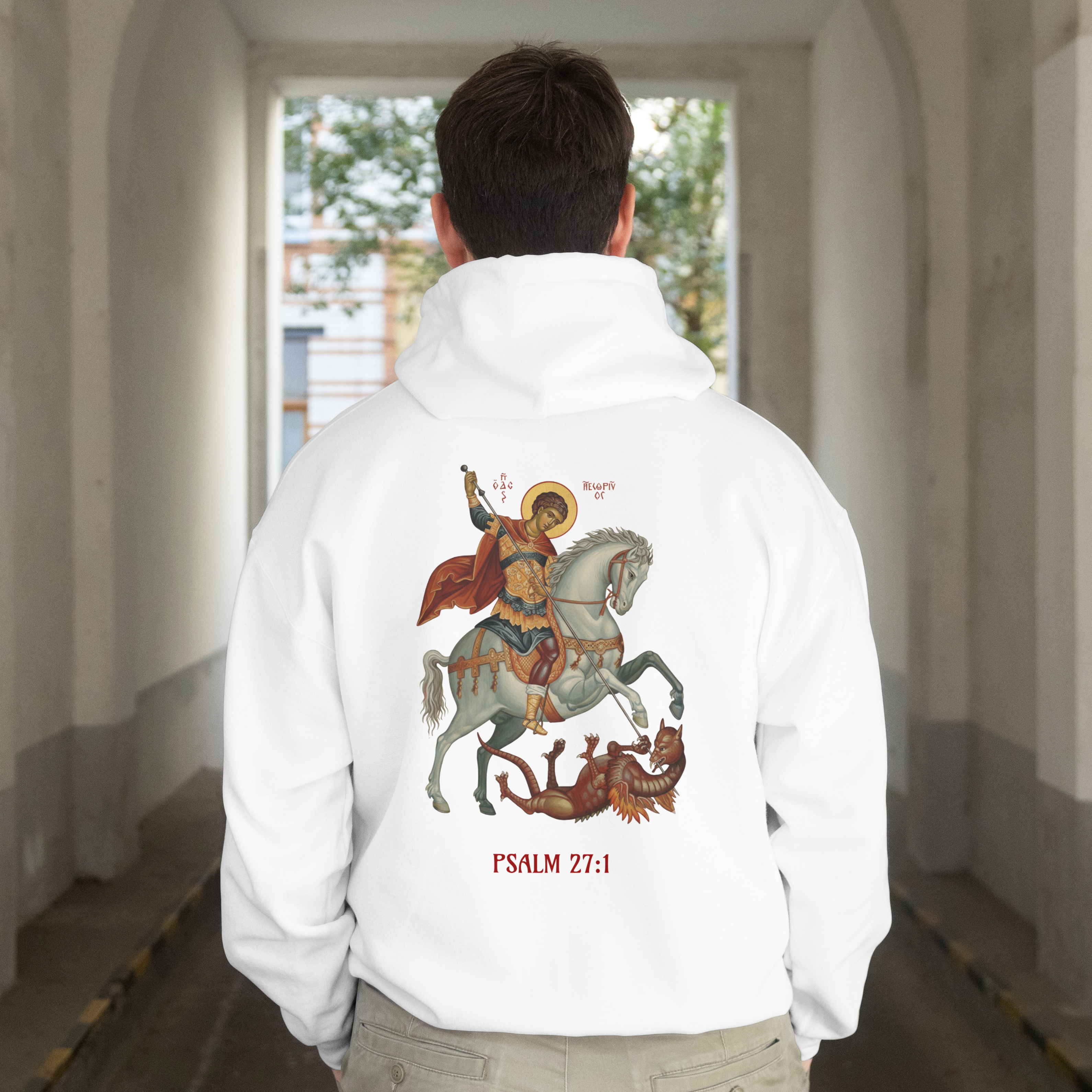 SAINT GEORGE OVERSIZED HOODIE