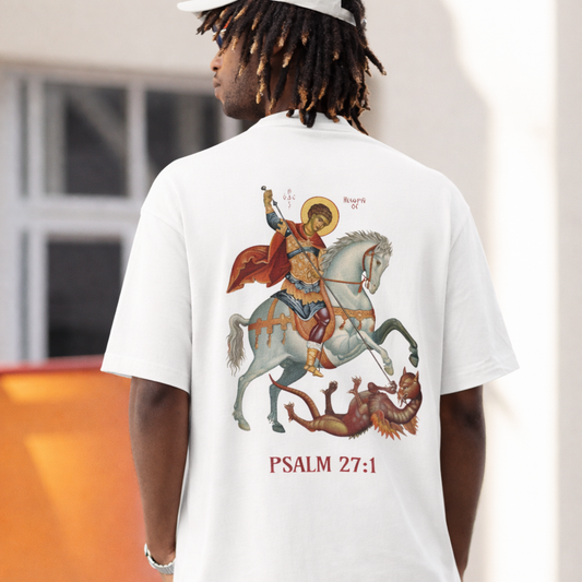 "SAINT GEORGE" OVERSIZED SHIRT