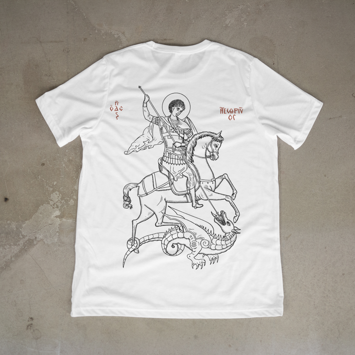 "SAINT GEORGE WARRIOR" PREMIUM SHIRT