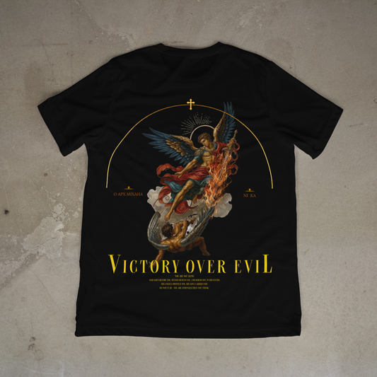 "VICTORY OVER EVIL" PREMIUM SHIRT