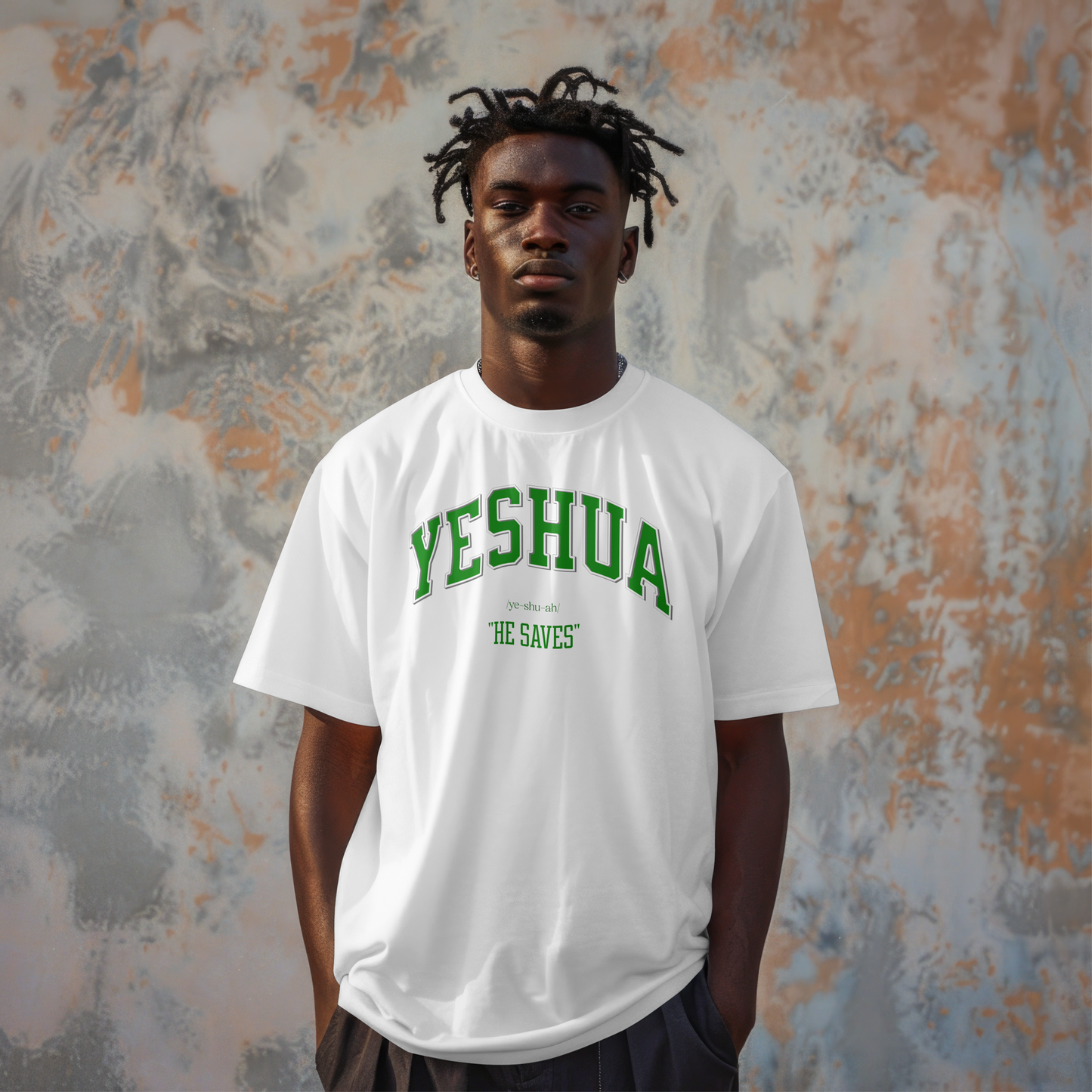 "YESHUA" OVERSIZED SHIRT