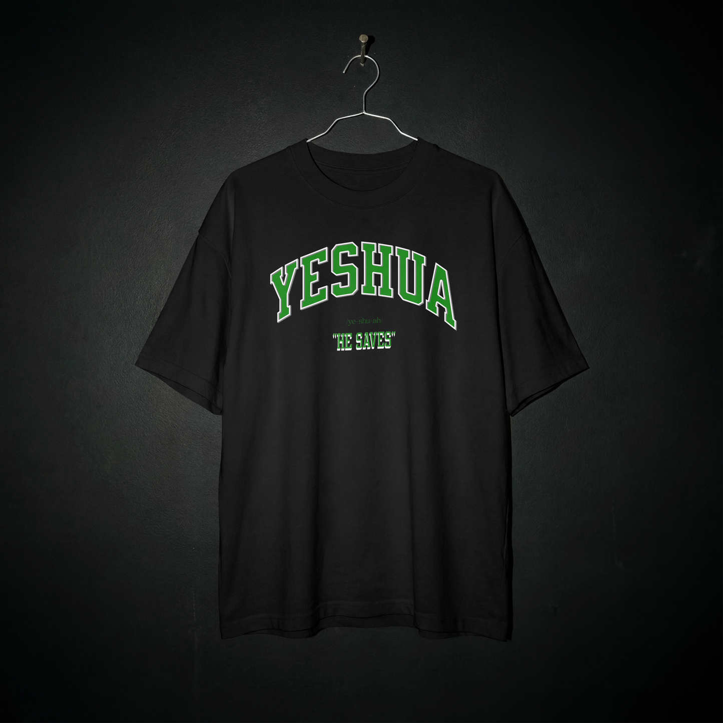"YESHUA" OVERSIZED SHIRT