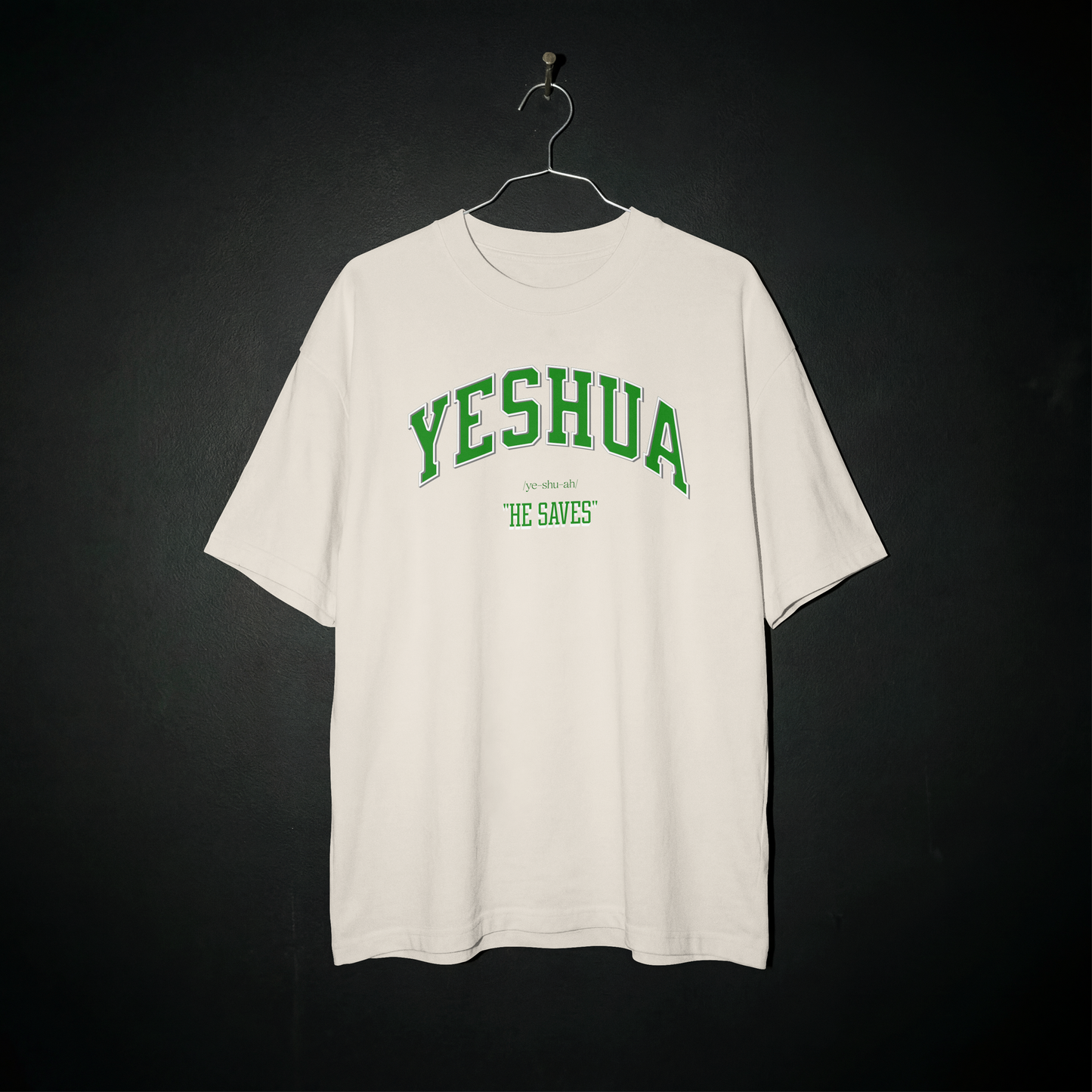"YESHUA" OVERSIZED SHIRT